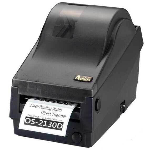 Принтер Argox OS-2130D (термо печать, интерфейсы COM и USB, ширина печати 72 мм, скорость 104 мм/с) Принтер Argox OS-2130D (термо печать, интерфейсы COM и USB, ширина печати 72 мм, скорость 104 мм/с)